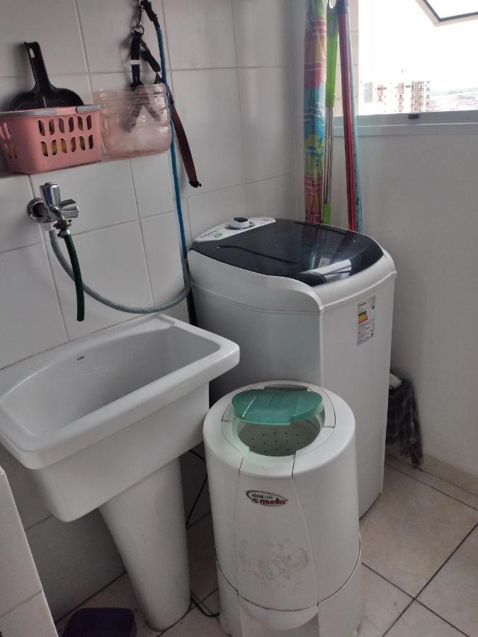 Lindo Apartamento Novo Praia Grande Ocian 50 Metros Da Praia Esterno foto