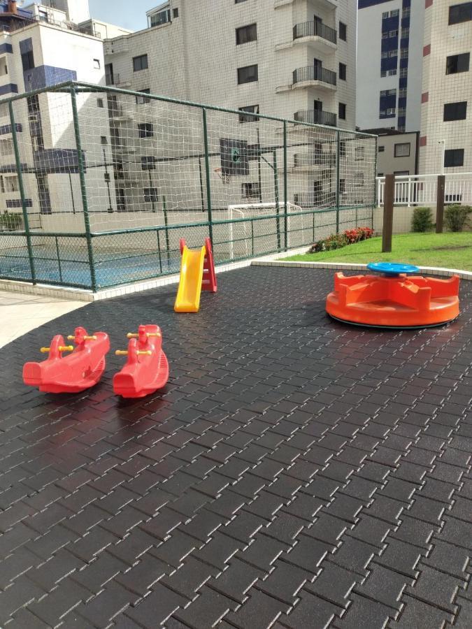 Lindo Apartamento Novo Praia Grande Ocian 50 Metros Da Praia Esterno foto