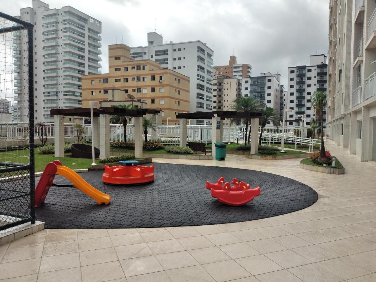 Lindo Apartamento Novo Praia Grande Ocian 50 Metros Da Praia Esterno foto